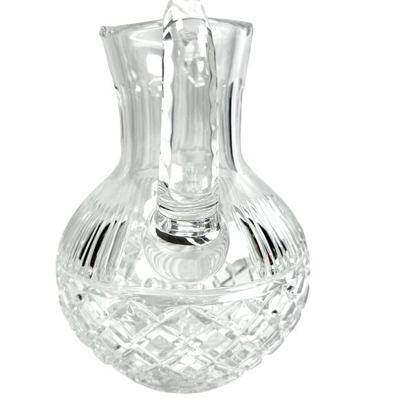 Versailles by Crystal Clear Industries 60 OZ Heavy Sparkling Crystal Pitcher! - Picture 4 of 9